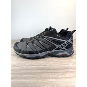 Salomon Hiking Shoes X Ultra 3 GTX Grey Black Gorpcore Outdoor Men 11
